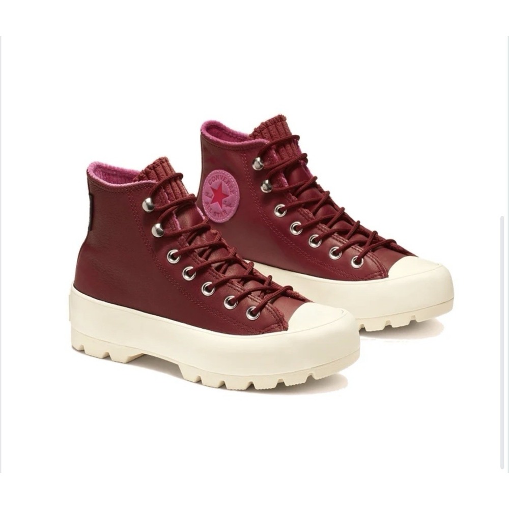 Converse Chuck Taylor All Star Leather Lugged High GTX 'Back Alley Brick' 10.5